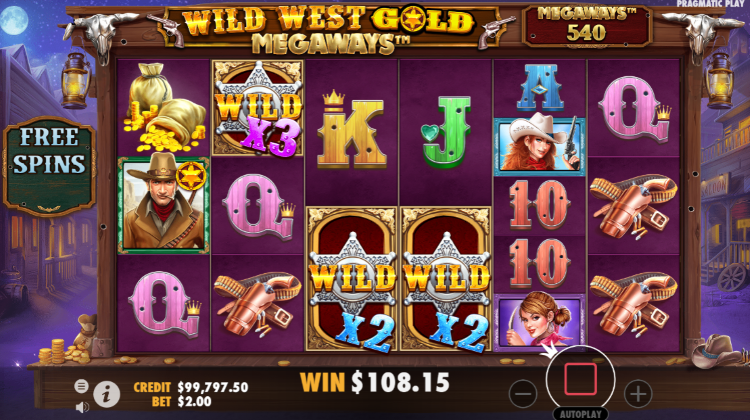 wild west gold mw bonus game